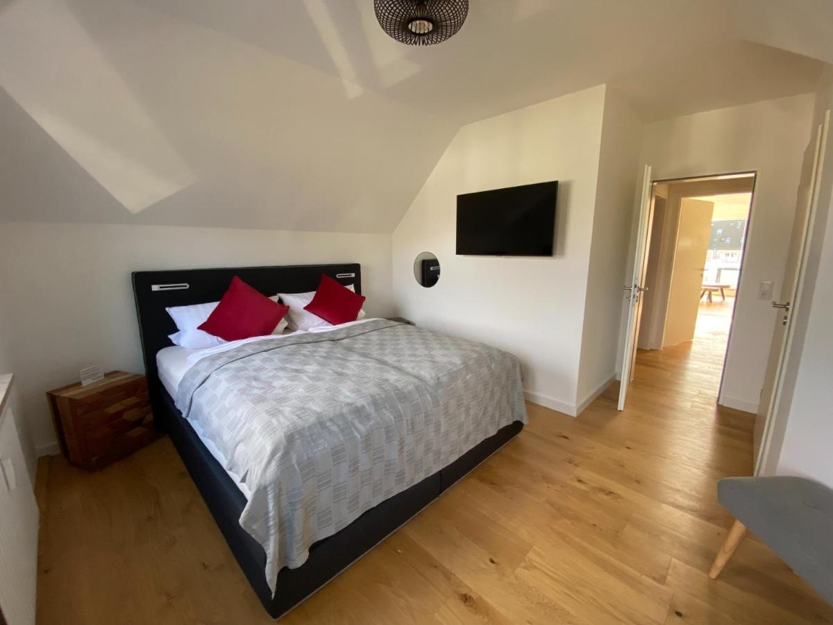 BEACH HOUSE II - Penthousewohnung in Bestlage mit sonniger Dachterrasse und top Meerblick Harrislee Exterior foto