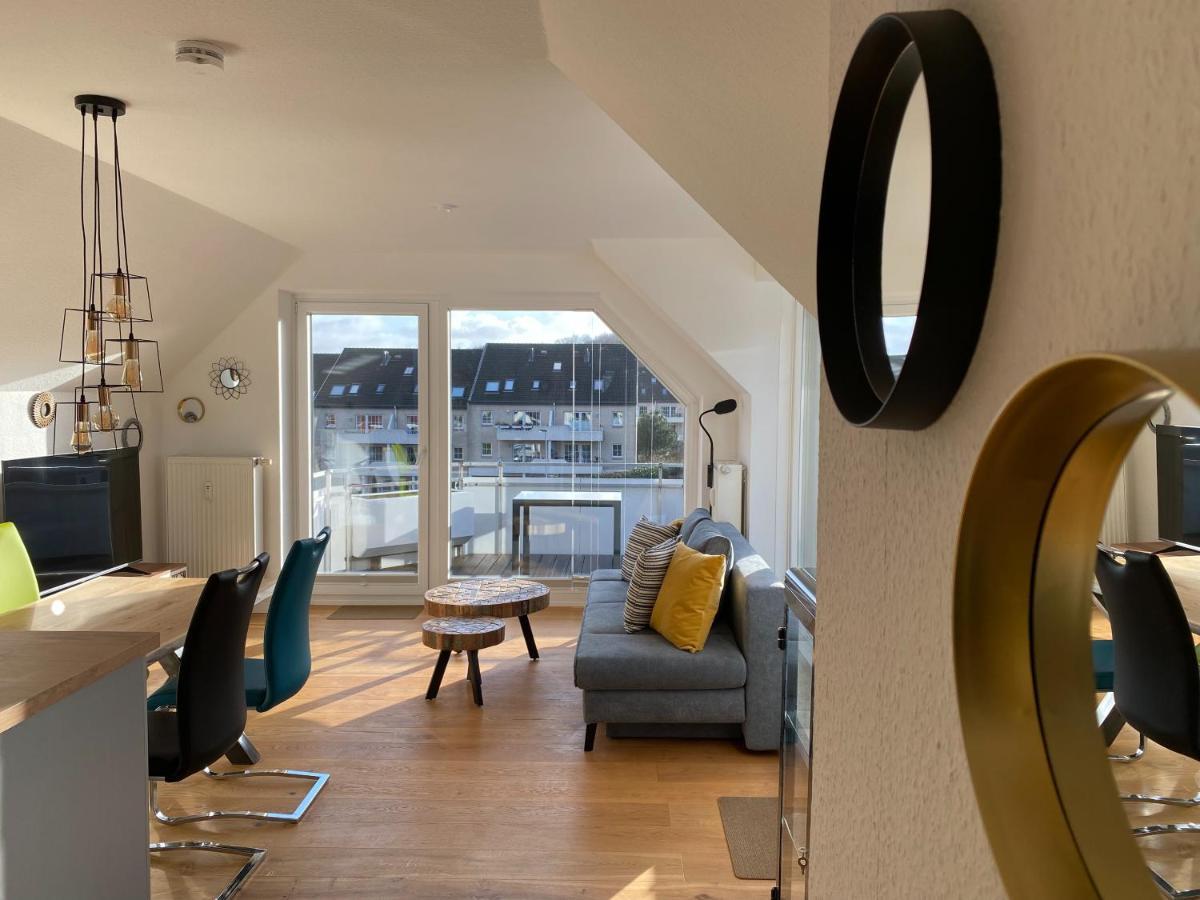 BEACH HOUSE II - Penthousewohnung in Bestlage mit sonniger Dachterrasse und top Meerblick Harrislee Exterior foto
