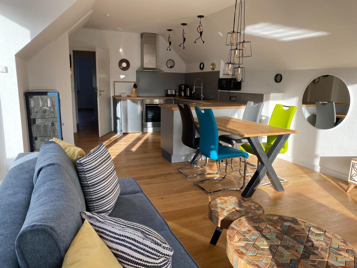 BEACH HOUSE II - Penthousewohnung in Bestlage mit sonniger Dachterrasse und top Meerblick Harrislee Exterior foto
