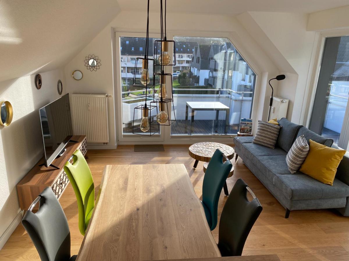 BEACH HOUSE II - Penthousewohnung in Bestlage mit sonniger Dachterrasse und top Meerblick Harrislee Exterior foto