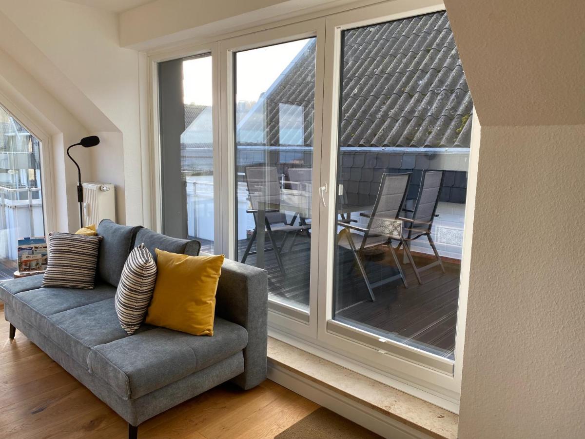 BEACH HOUSE II - Penthousewohnung in Bestlage mit sonniger Dachterrasse und top Meerblick Harrislee Exterior foto